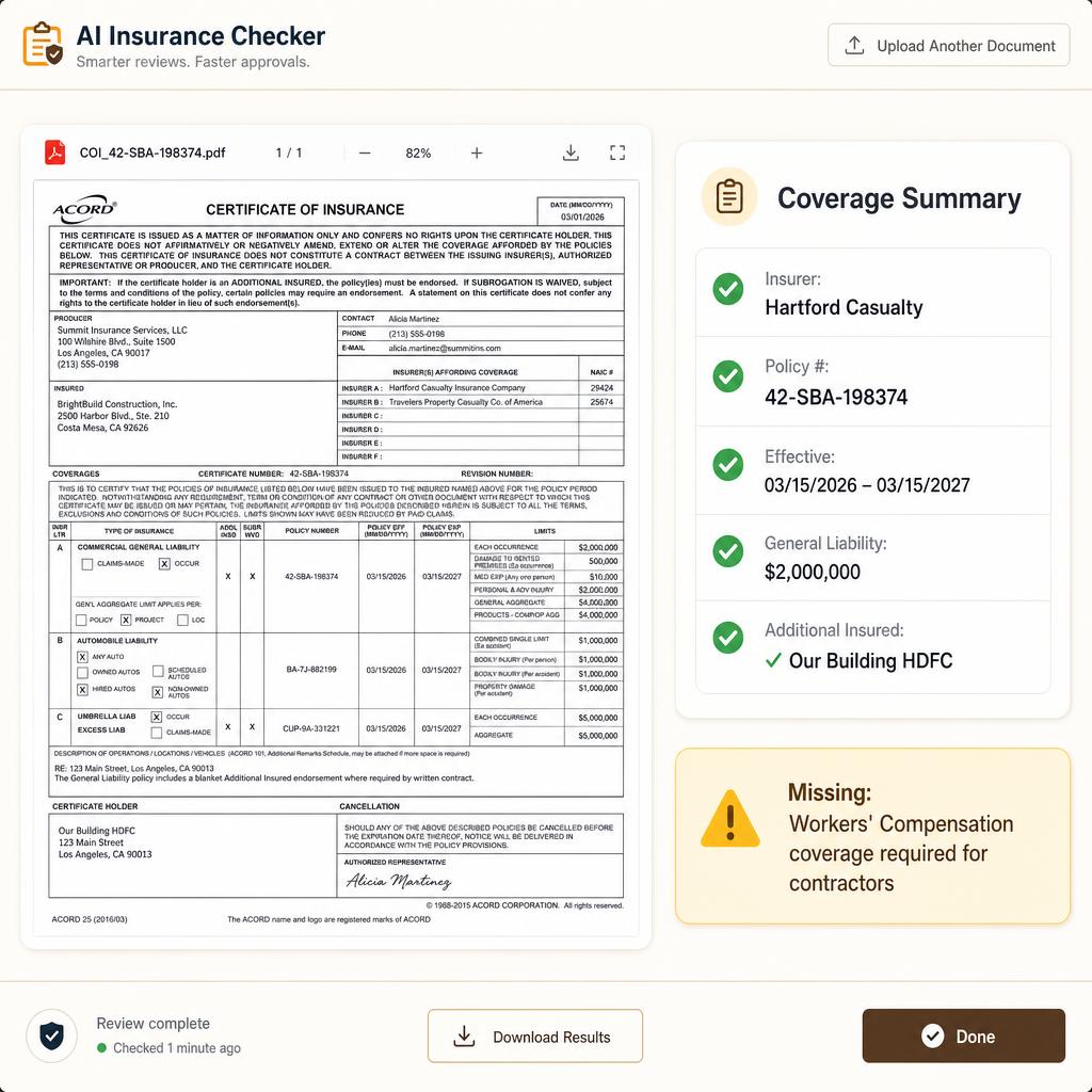 Document checker