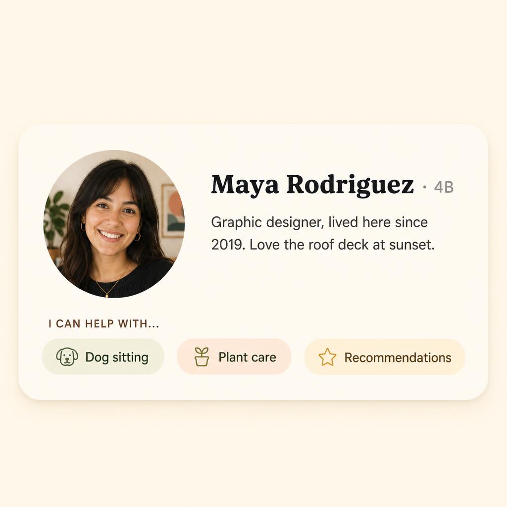 Resident directory